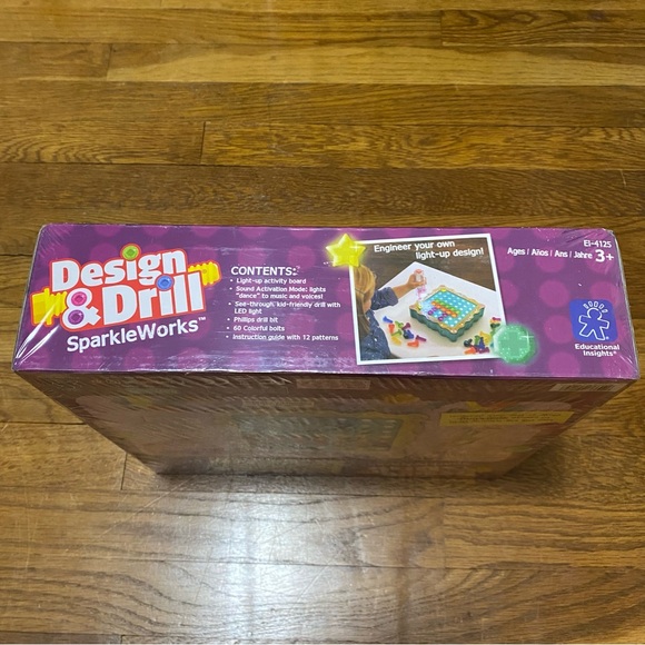 NEW! STEM Educational Insights Design & Drill Sparkleworks Light Up Activity - Picture 7 of 11